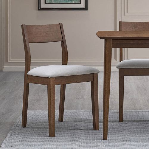 ACTU 59” Solid Wood Mid-Century Modern Dining Table Set for Small Spaces (Seats 4–6) ACTU FURNITURE