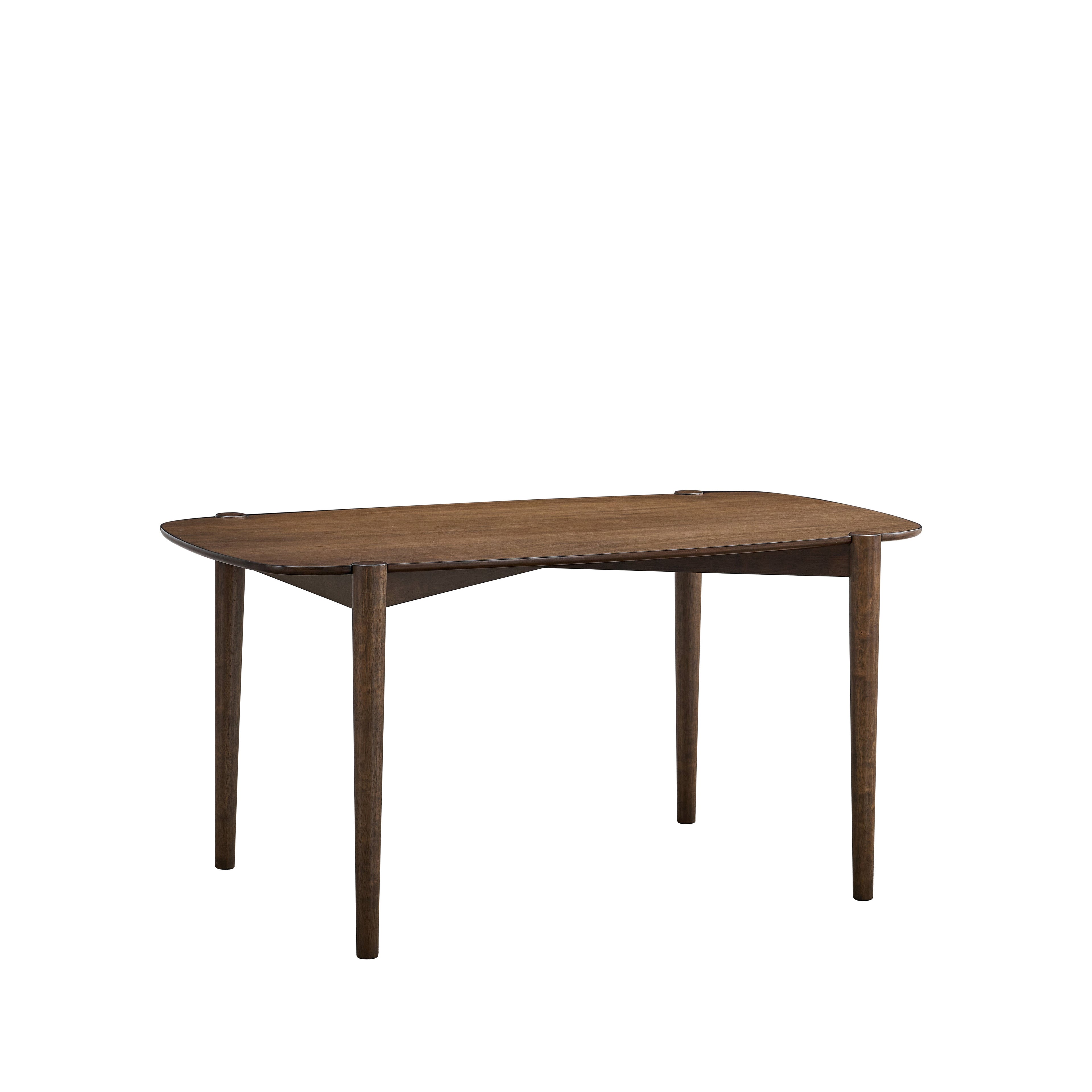 ACTU 58” Mid-Century Modern Dining Table Set for Small Spaces (Seats 4–6) ACTU FURNITURE