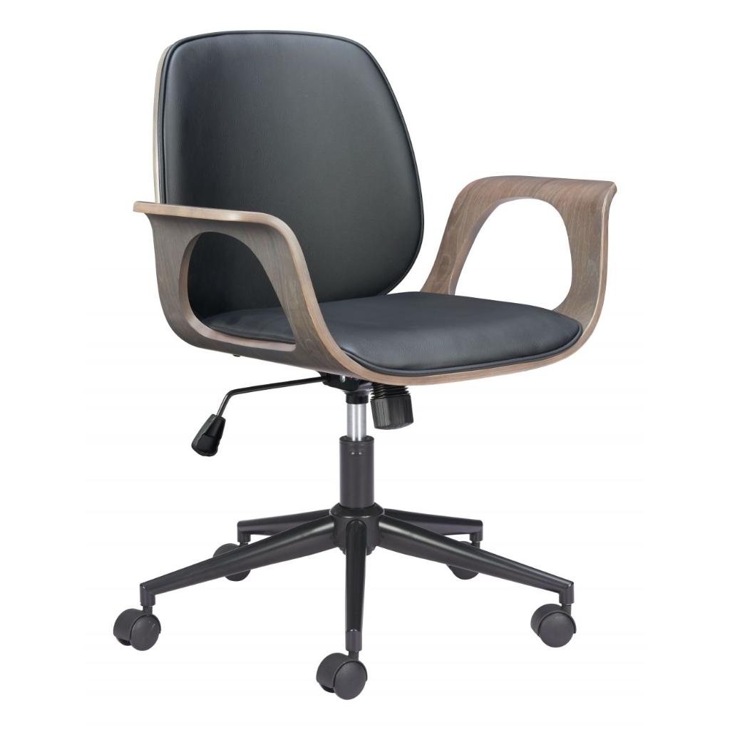 Ali Faux Leather Office Chair LOOMLAN