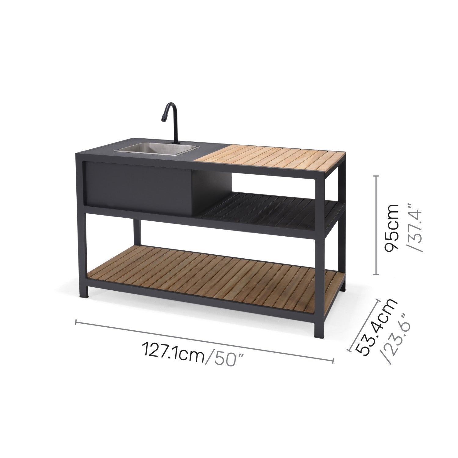 Amber Deluxe Kitchen Corner Set - 4pc LifestyleGarden US