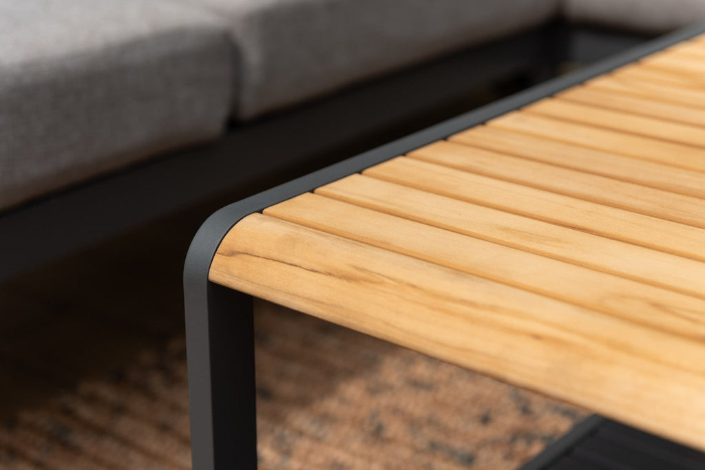 Amber Square Coffee Table LifestyleGarden US