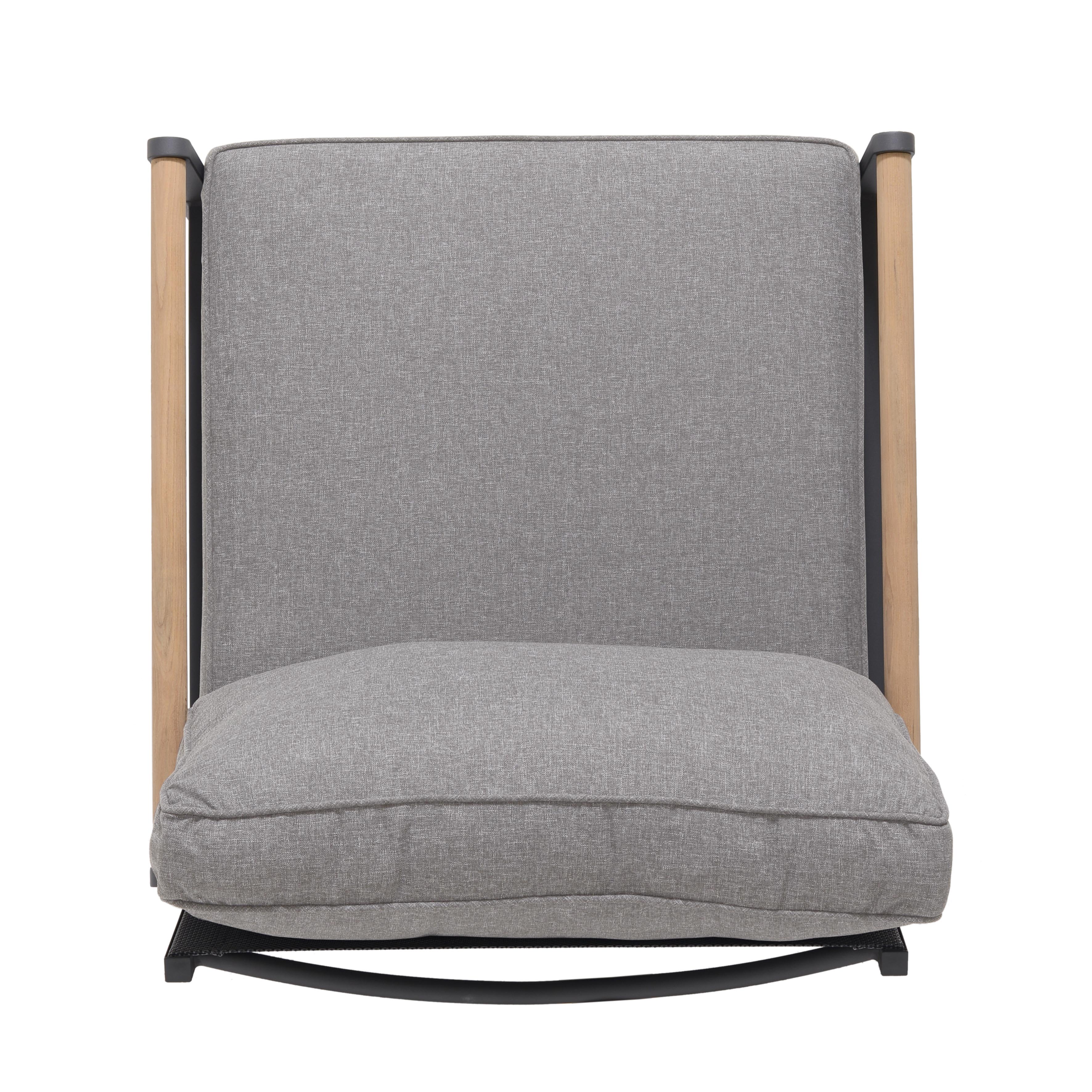 Amber Sofa Teak and Aluminum Chair LifestyleGarden US