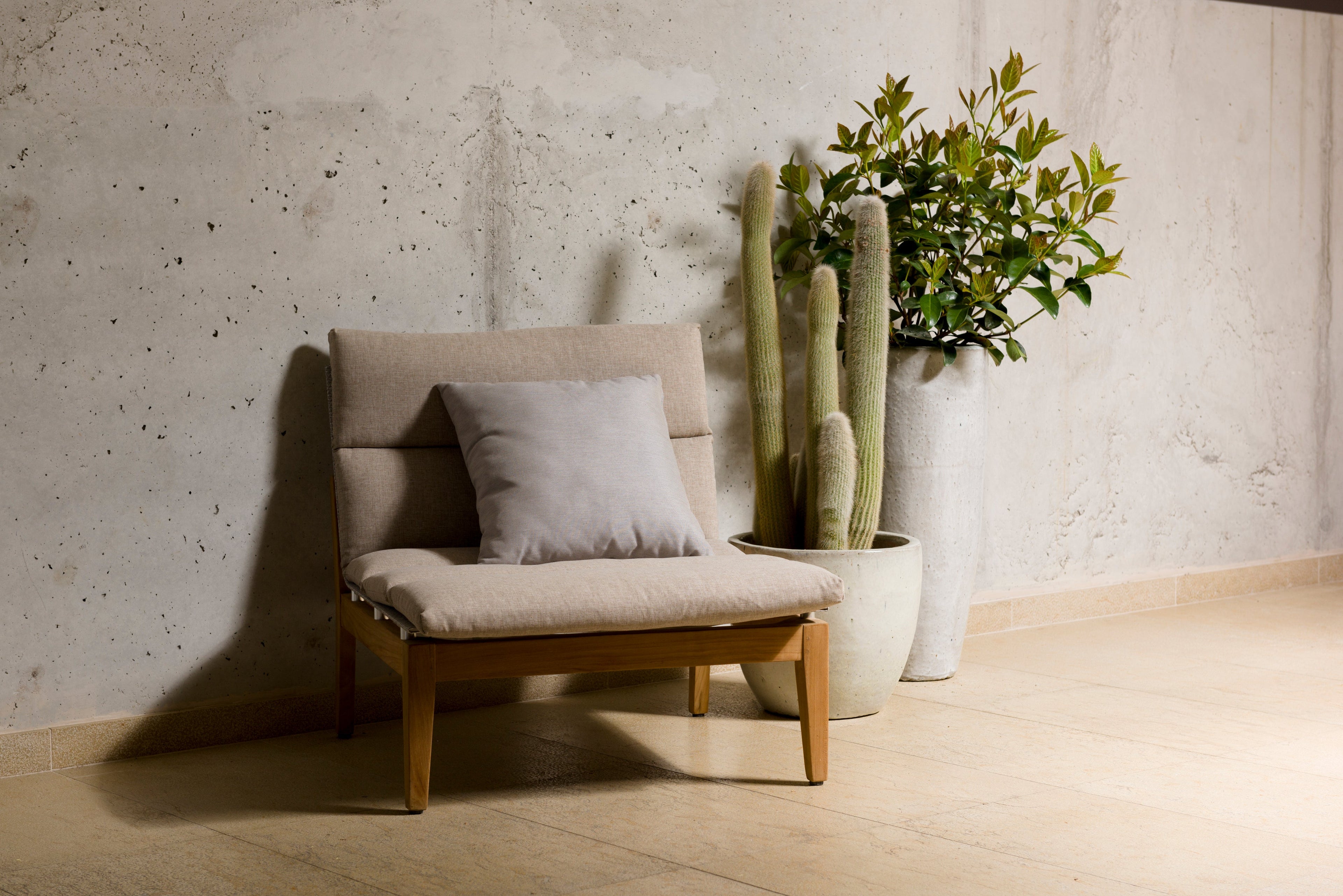 Arno Modular Side Chair Light or Dark - 2pc LifestyleGarden US