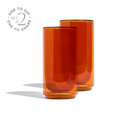 Cove 16oz Glass Pint - Set of 2 - Amber Created Co.