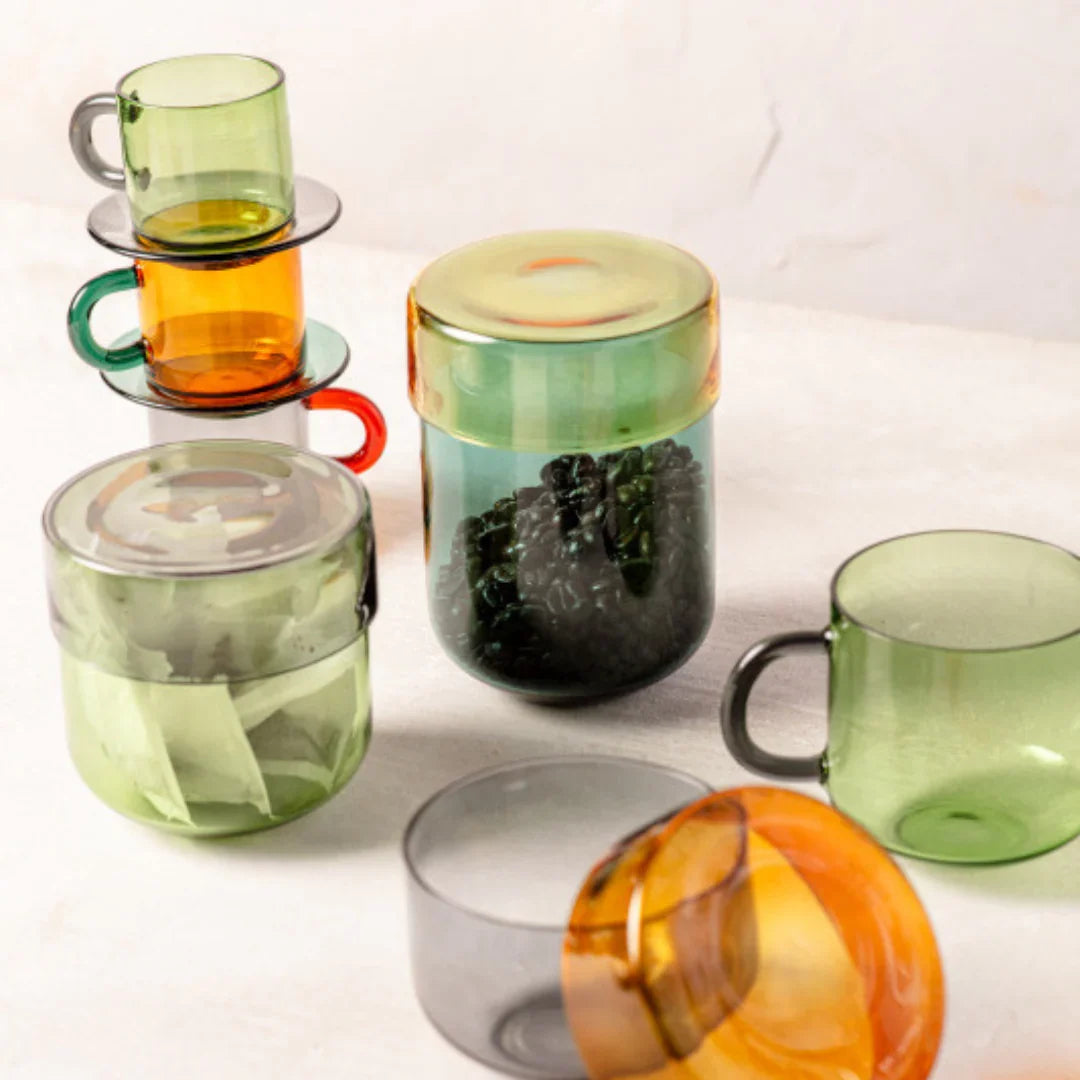 Niko Canisters Tea + Linen