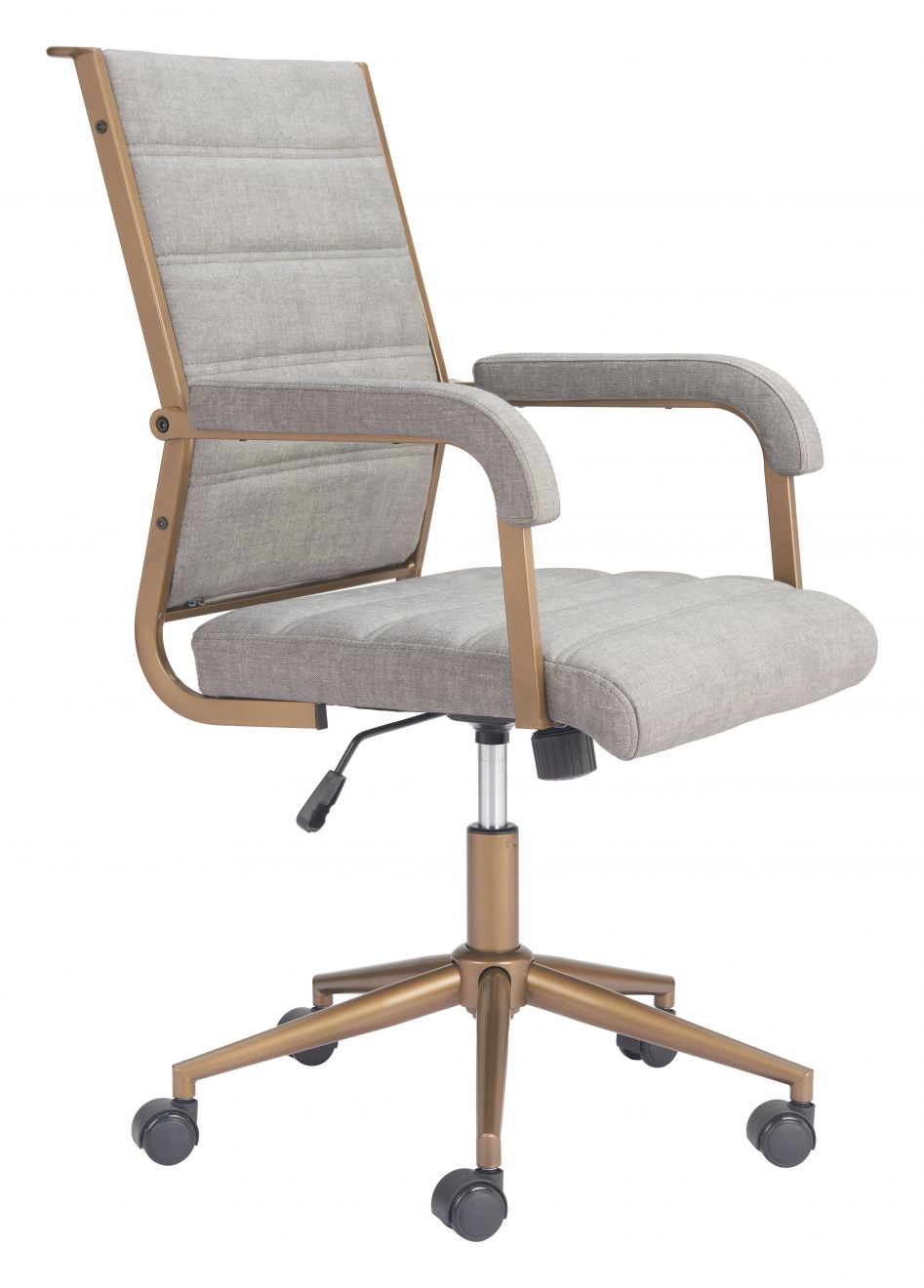Auction Faux Leather Office Chair LOOMLAN