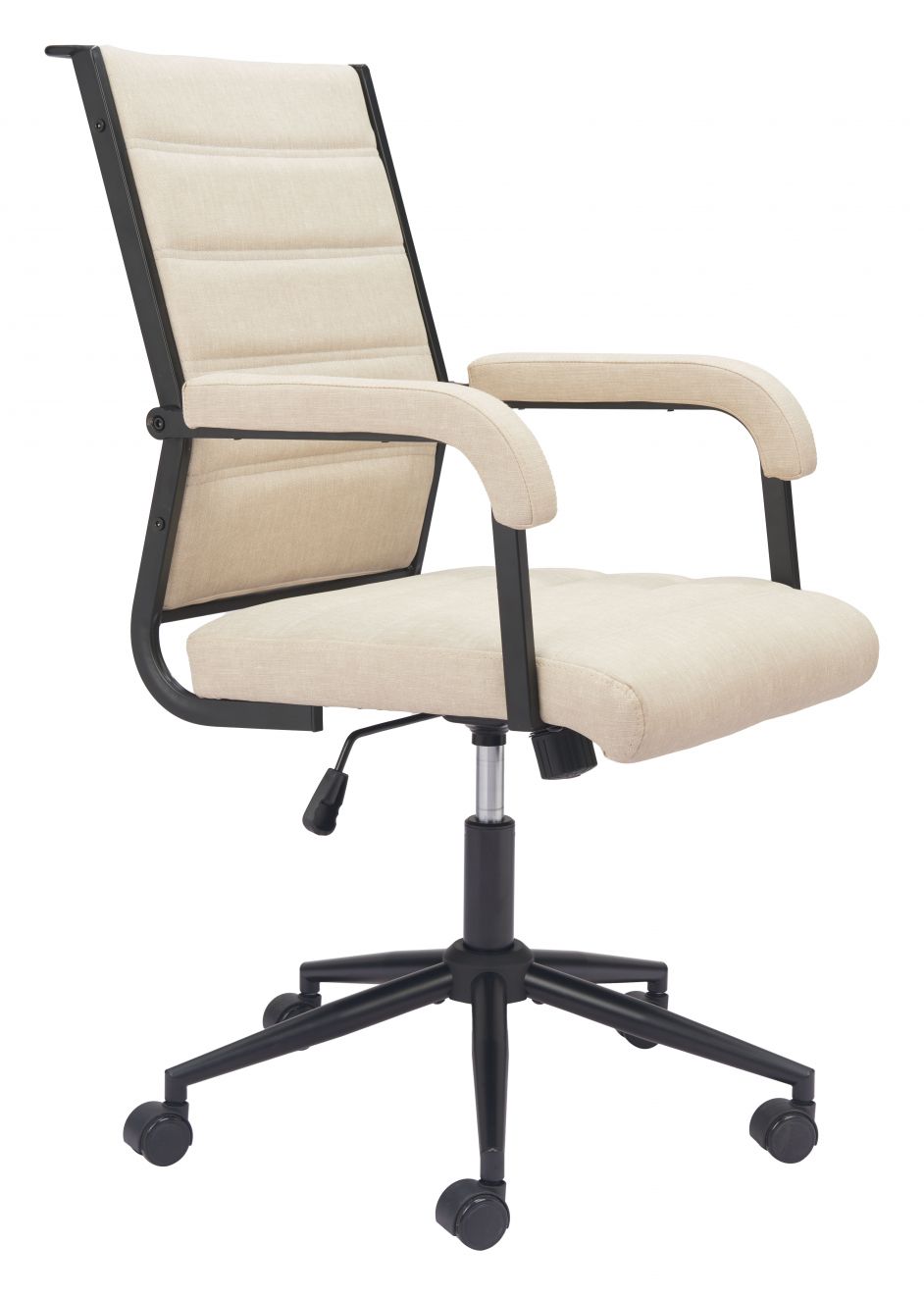 Auction Faux Leather Office Chair LOOMLAN