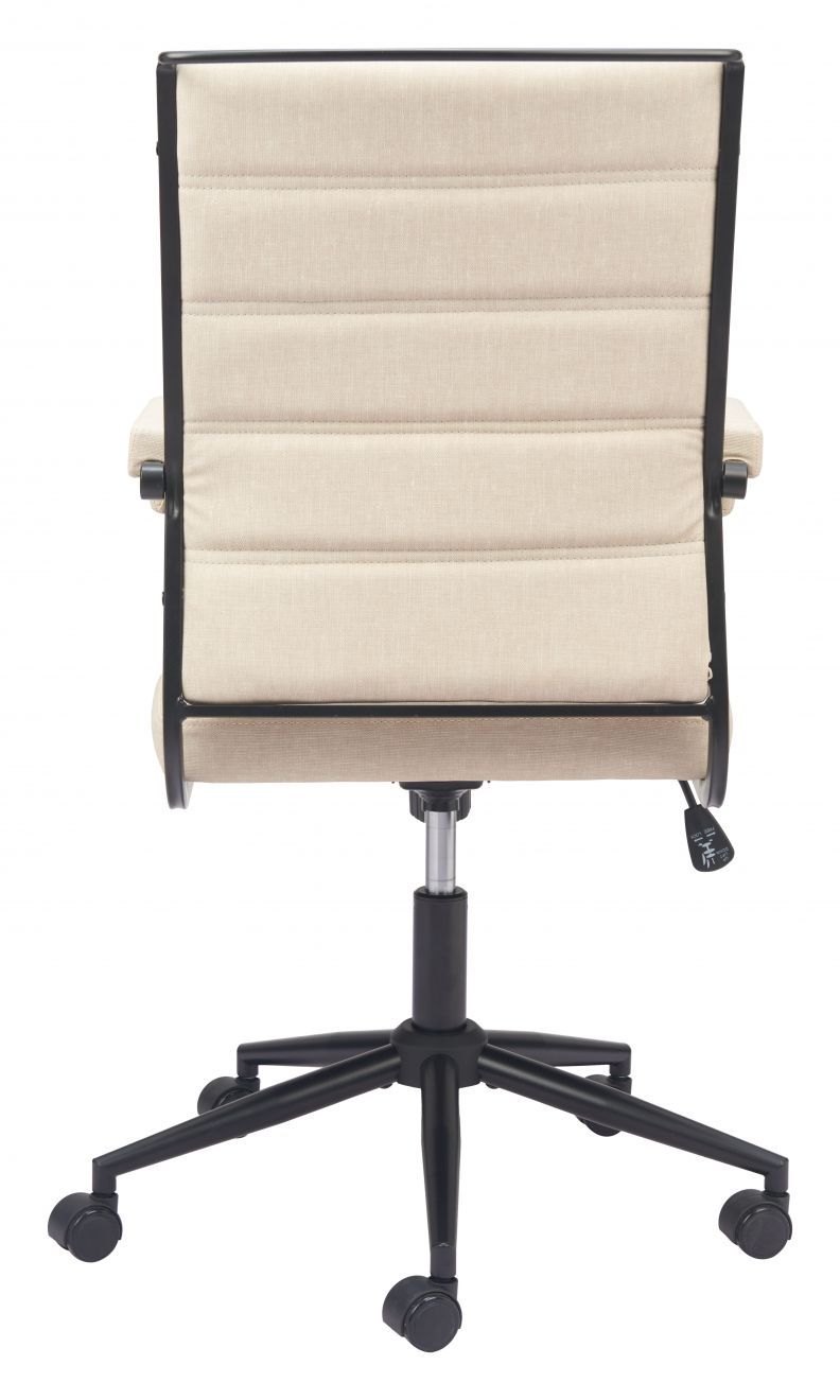 Auction Faux Leather Office Chair LOOMLAN