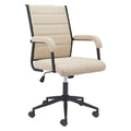 Auction Faux Leather Office Chair LOOMLAN