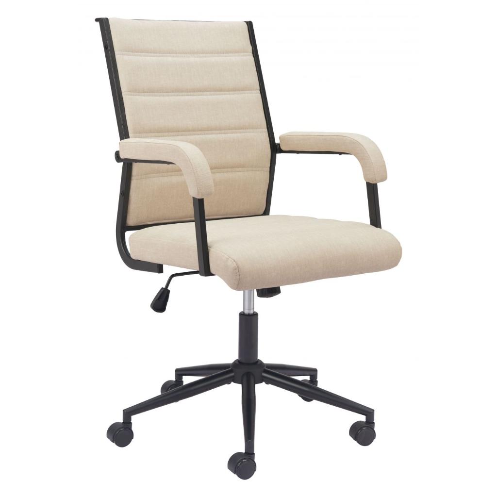 Auction Faux Leather Office Chair LOOMLAN