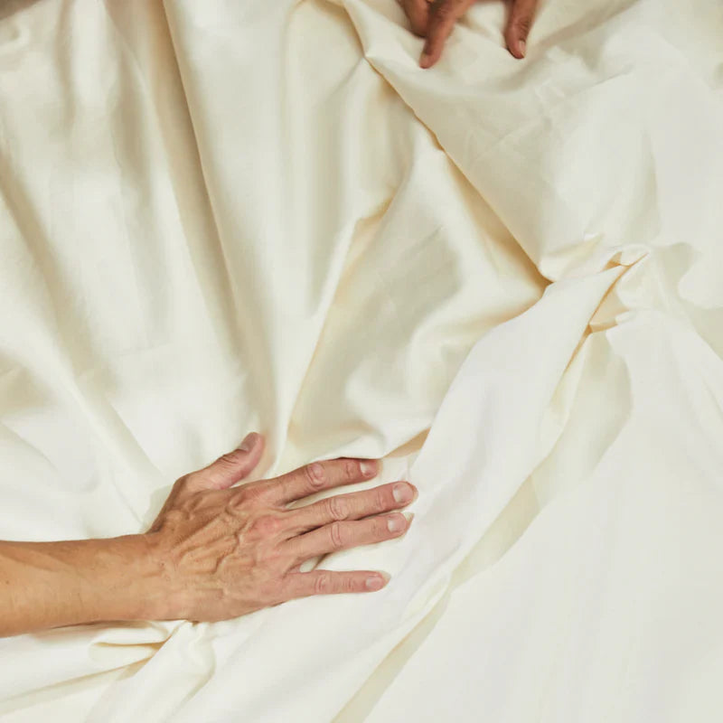 Avocado Organic Cotton Sheets - White Color - 400 Thread Count The Sleep Loft - Online Mattress Showroom