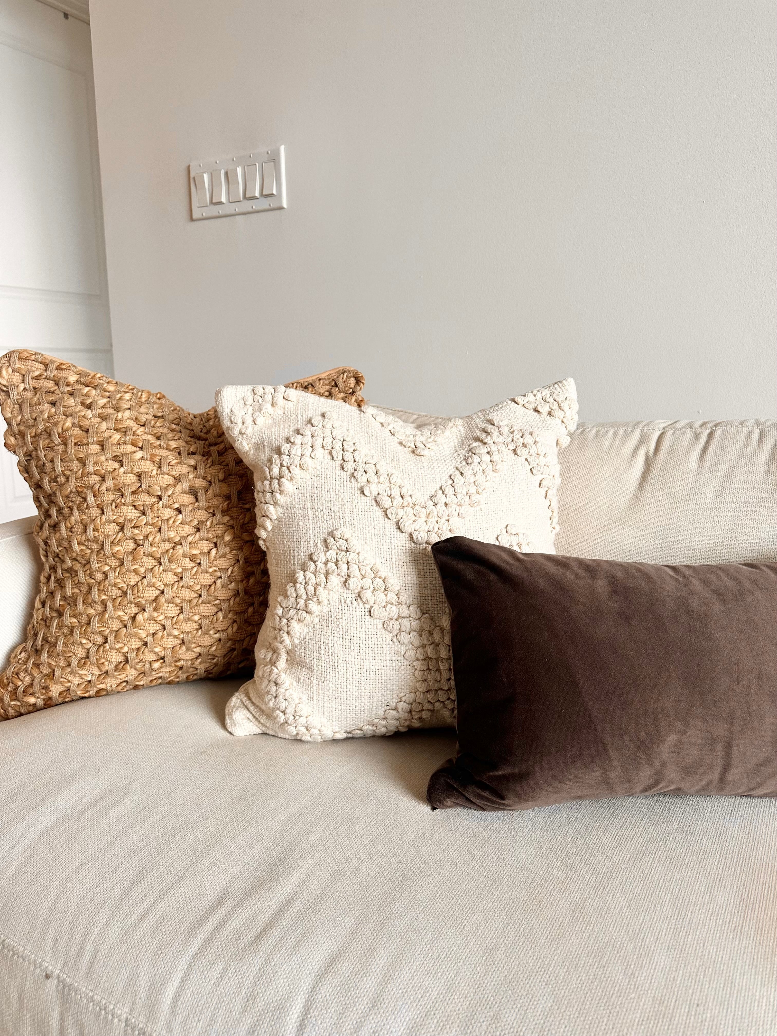 Hardin Velvet Lumbar Pillow Cover Busa Designs