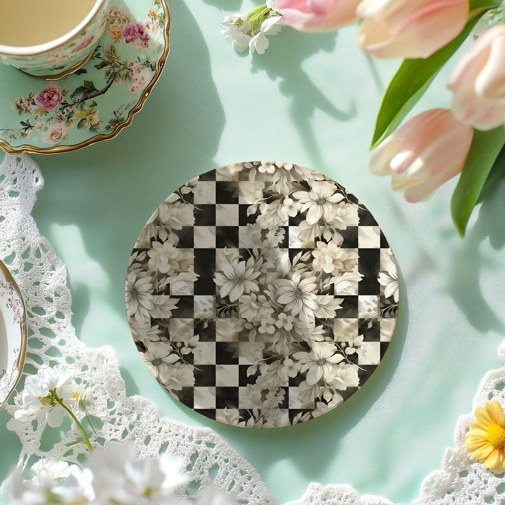 Courtly Check Coasters Gia Roma