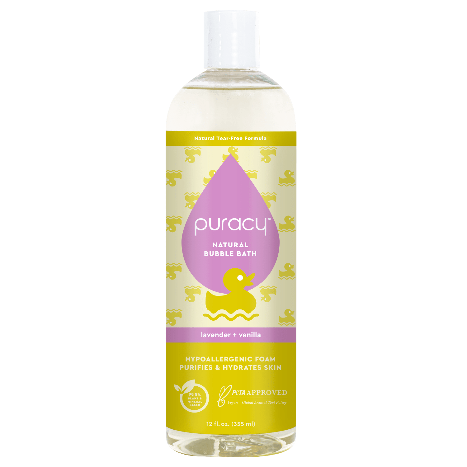 Baby Bubble Bath (Hypoallergenic) Puracy