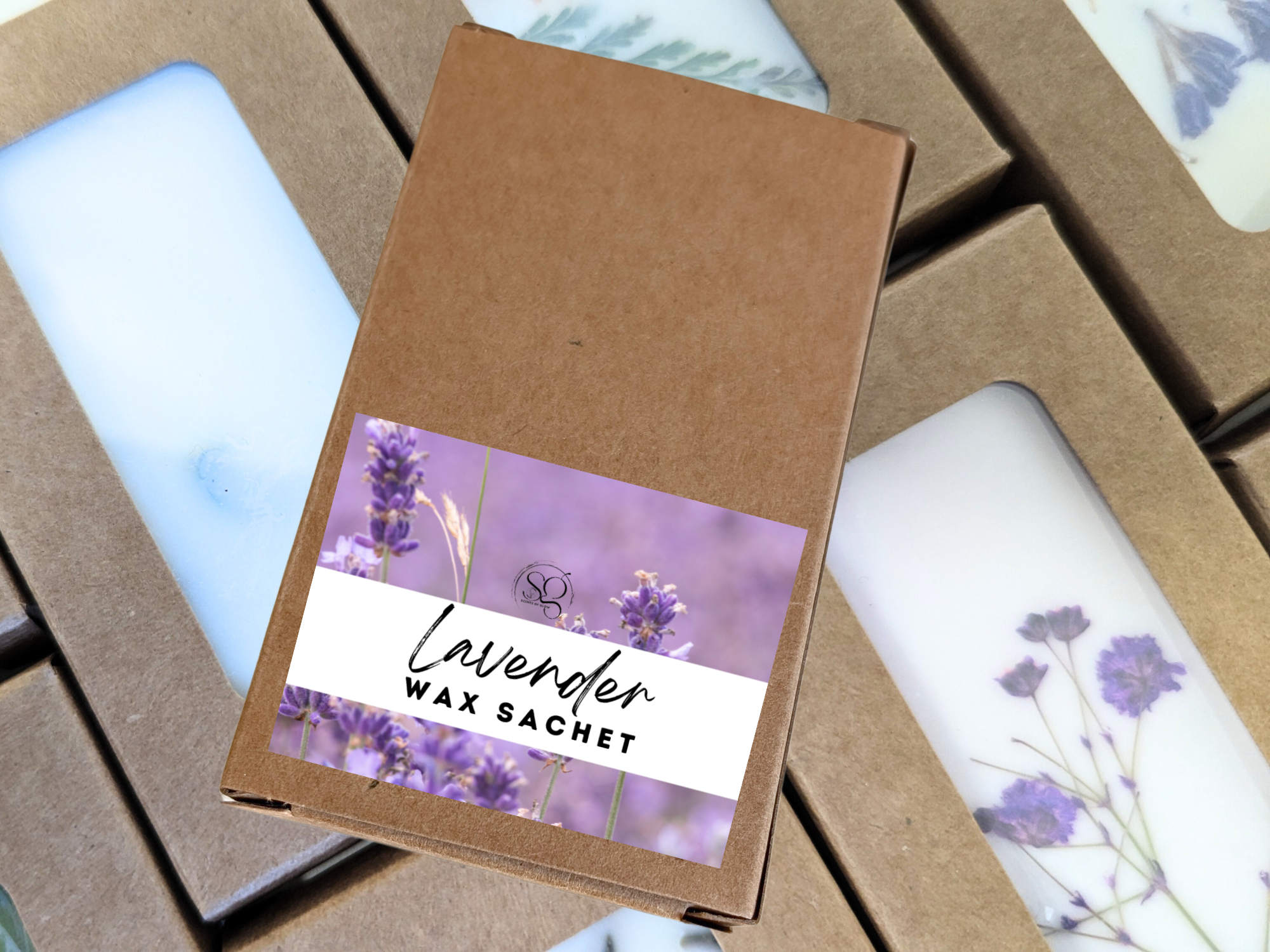 Botanical Wax Sachet | Floral & Romantic | Rose Jasmine