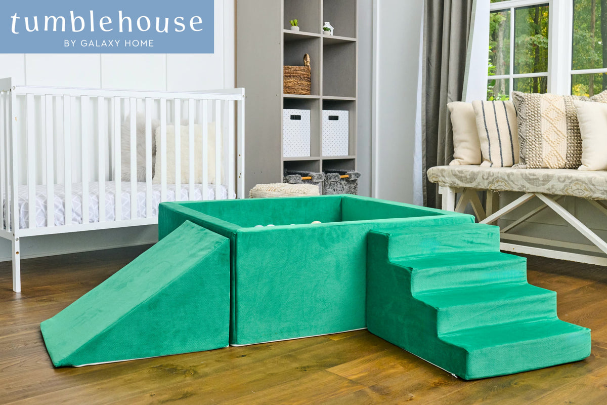 TumbleHouse Foam Ramp + Stairs Moon Pod