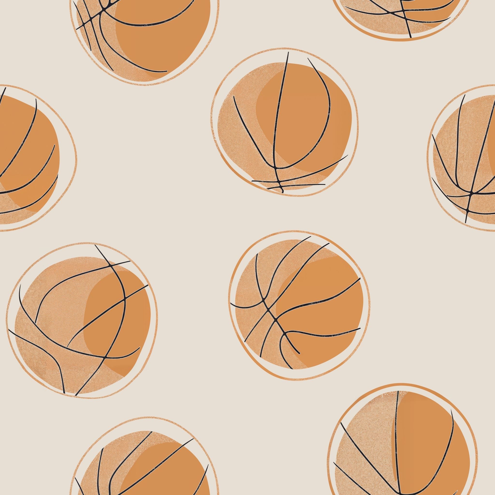 Ball is Life Wallpaper WALL BLUSH