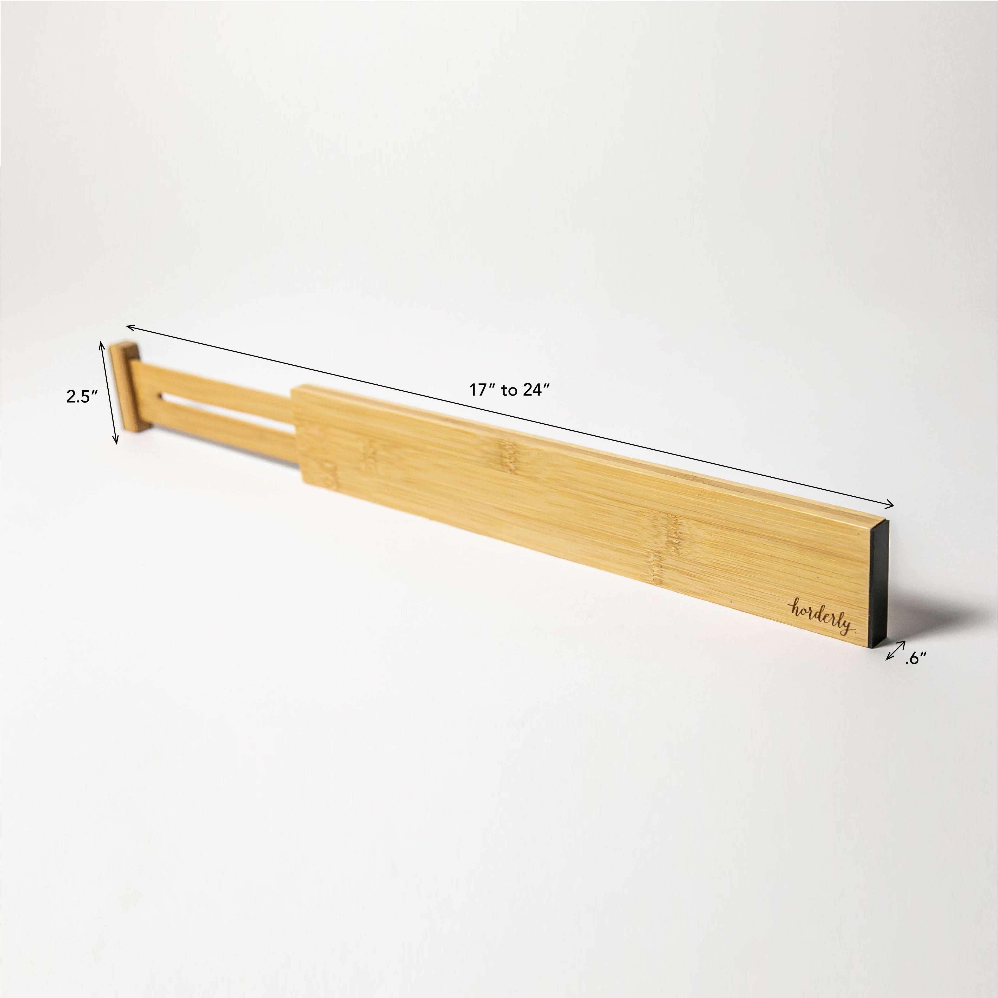 Bamboo Expandable Drawer Dividers – Natural Horderly