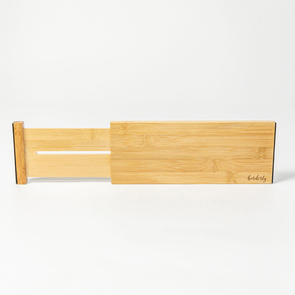 Bamboo Expandable Drawer Dividers – Natural Horderly