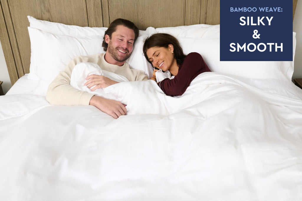 Silky Bamboo Bed Sheets Moon Pod