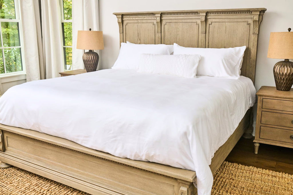 Silky Bamboo Bed Sheets Moon Pod
