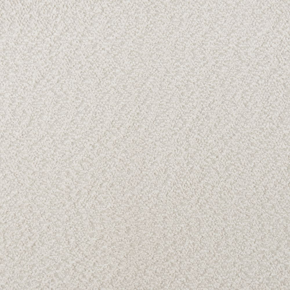 Baris Ivory Textured Fabric Bed LOOMLAN