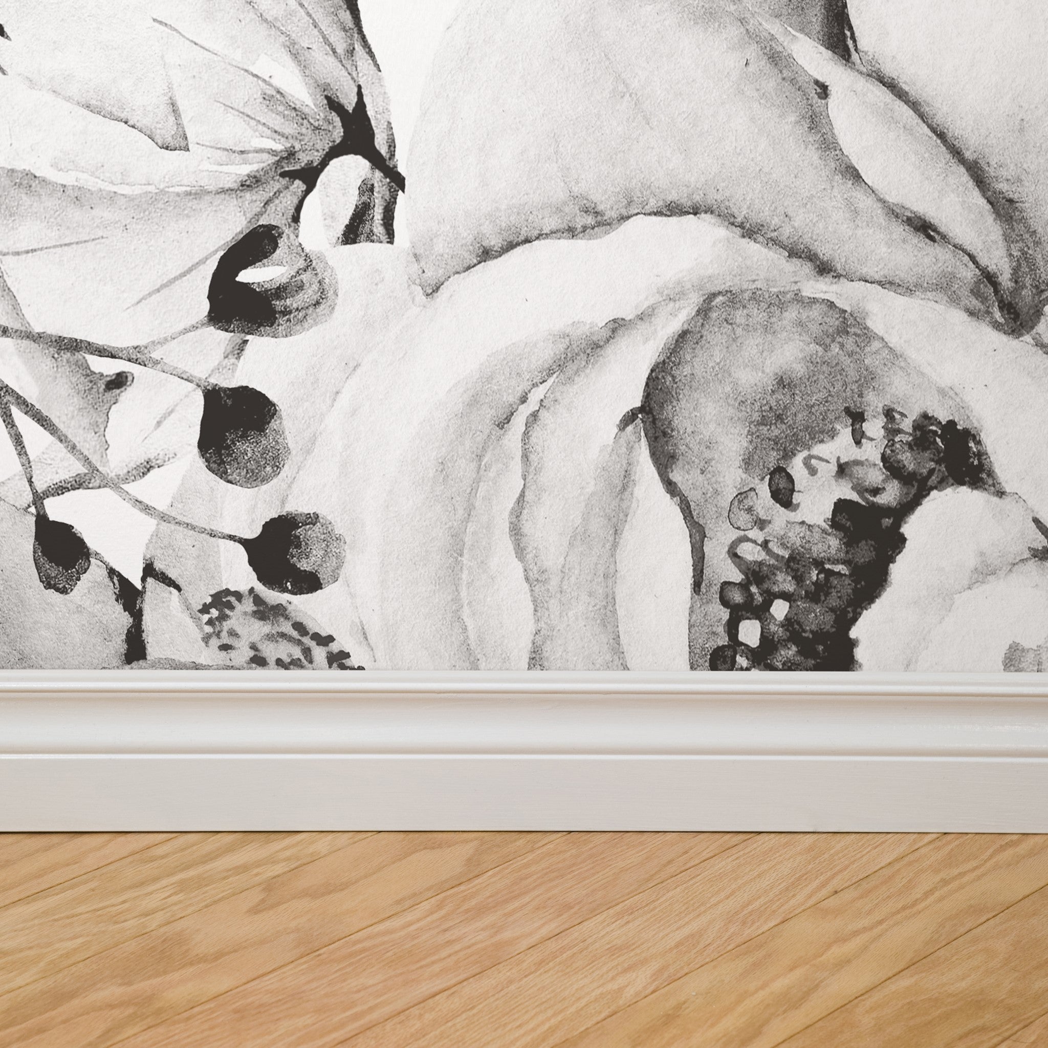 Juliet (Dark) Wallpaper - 14 FT H X 9.5 FT W LUXE WALL BLUSH