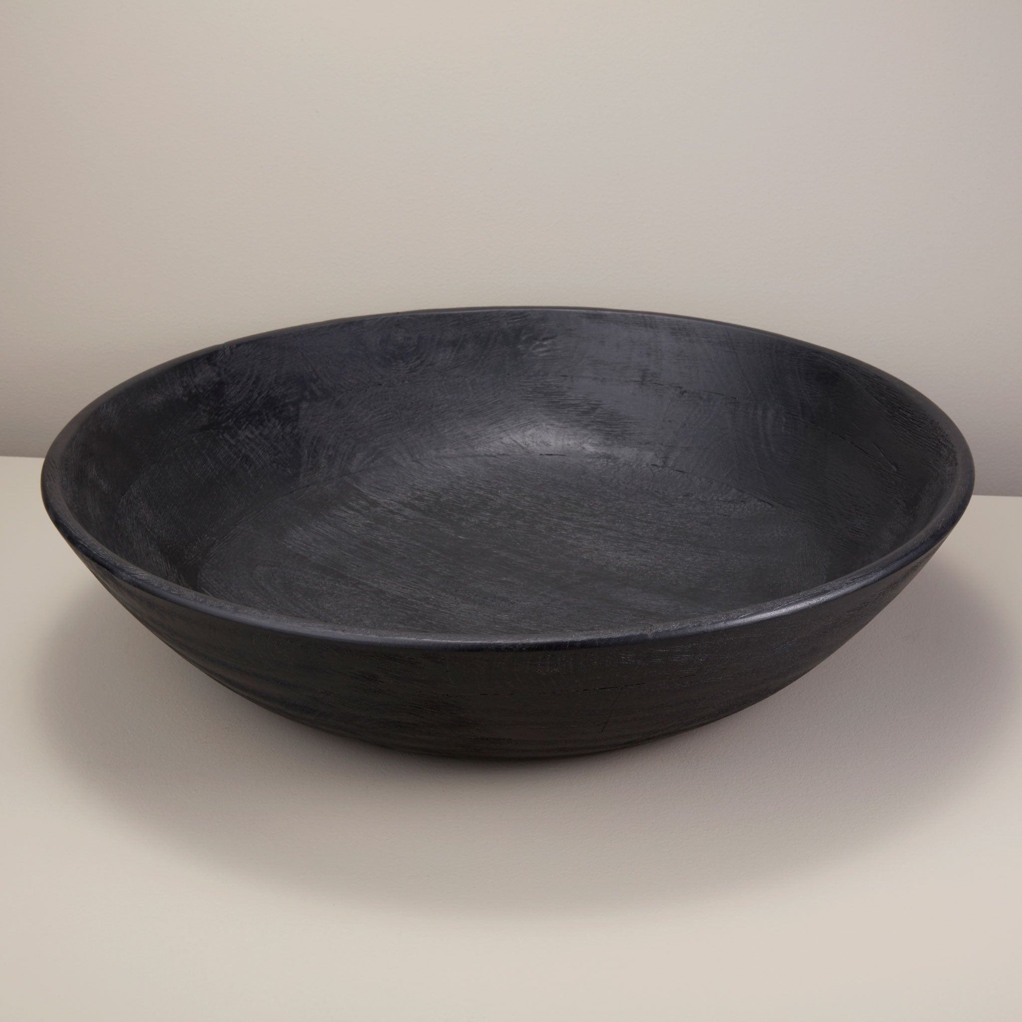 Arendal Black Mango Oversized Bowl Tea + Linen