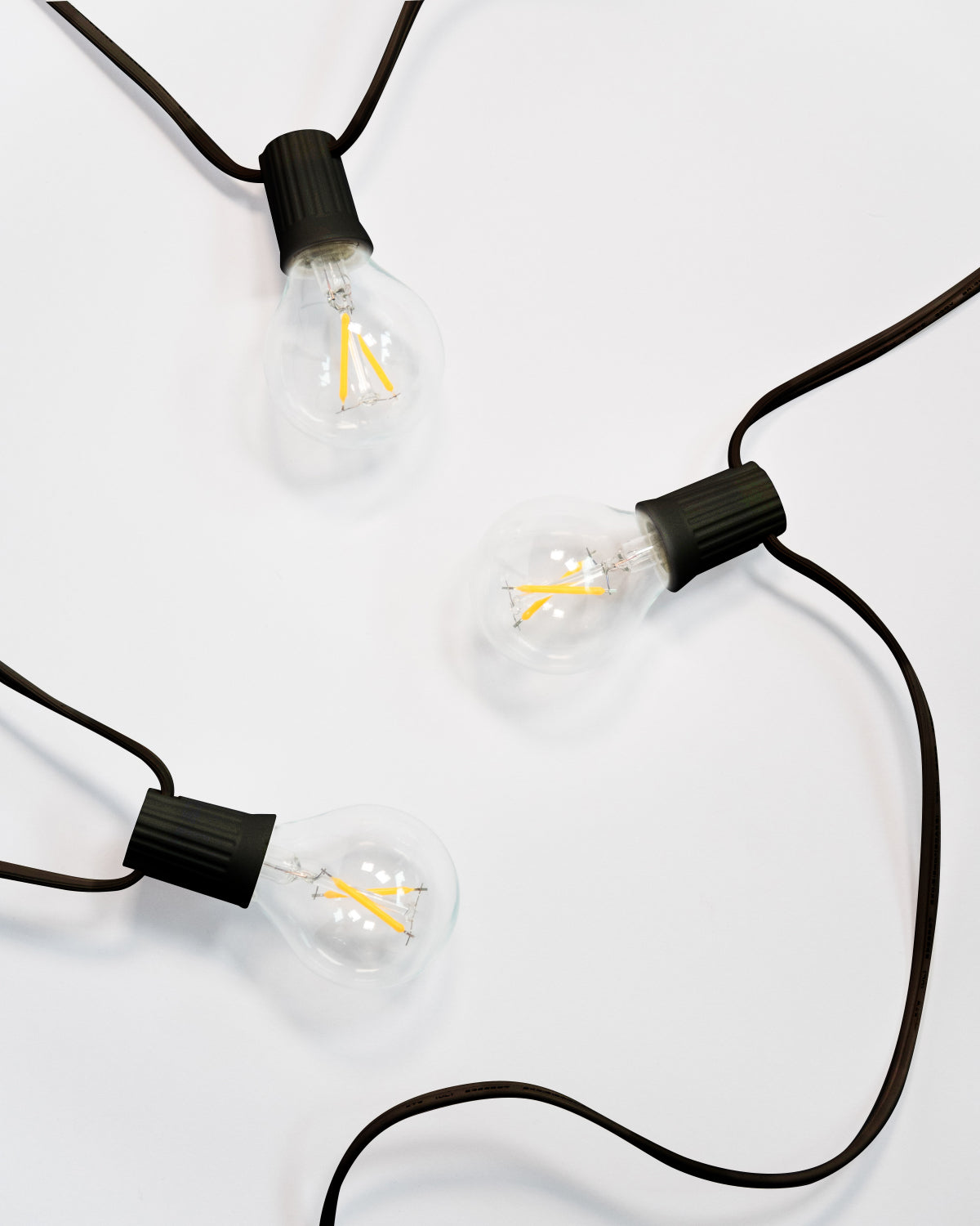 Ambience Globe LED Outdoor Plug-In String Lights