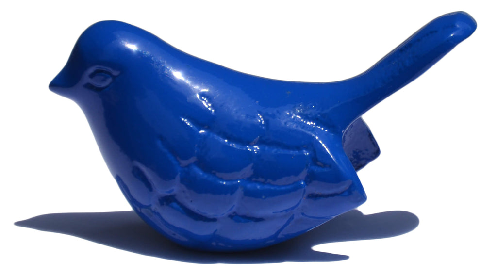 Vibhsa Bird Figurines Symbols of Health & Happiness (Blue) Vibhsa