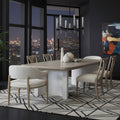 Bodhi 84-104 Extending Dining Table with MIXED Chairs 5PC