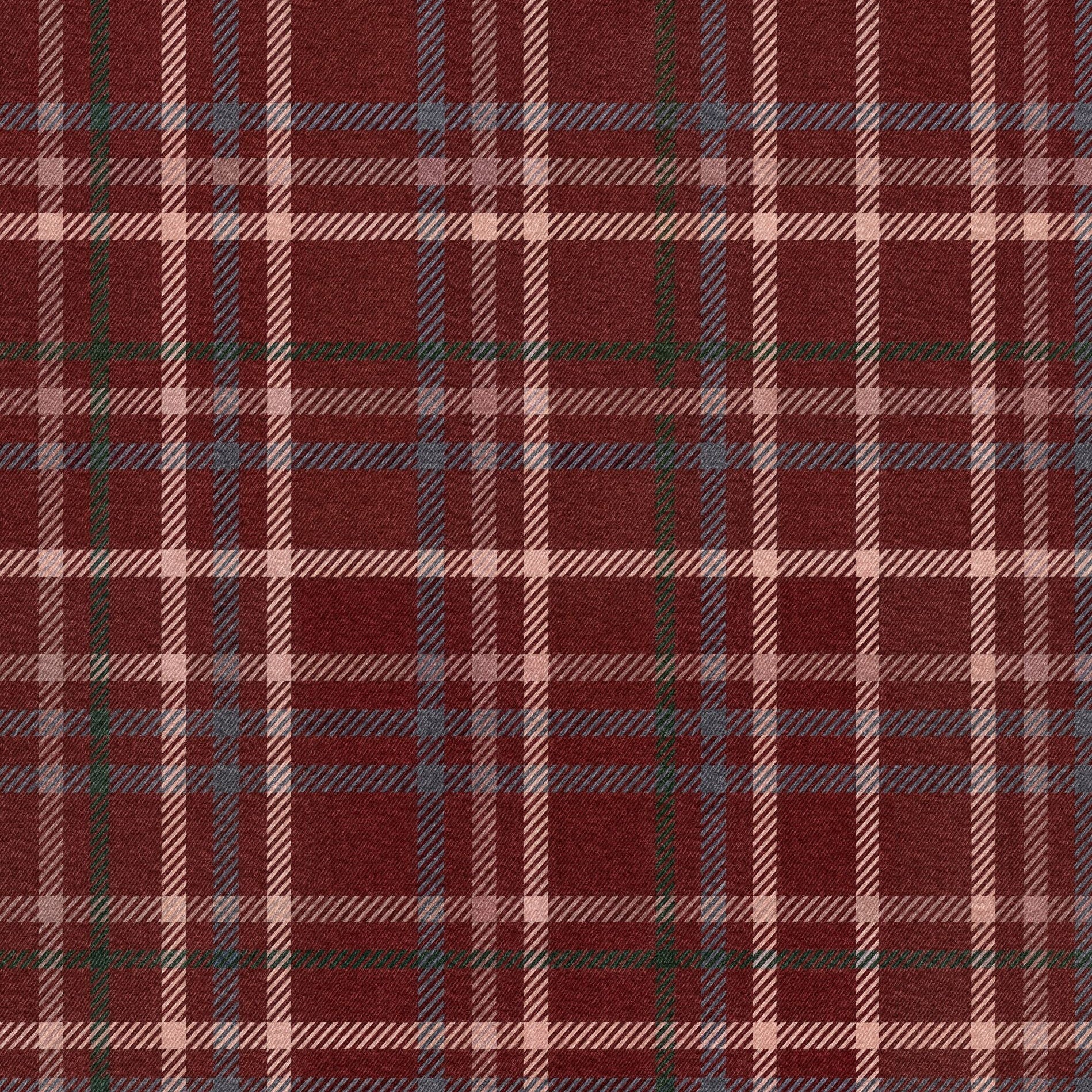 Bordeaux Plaid Wallpaper WALL BLUSH