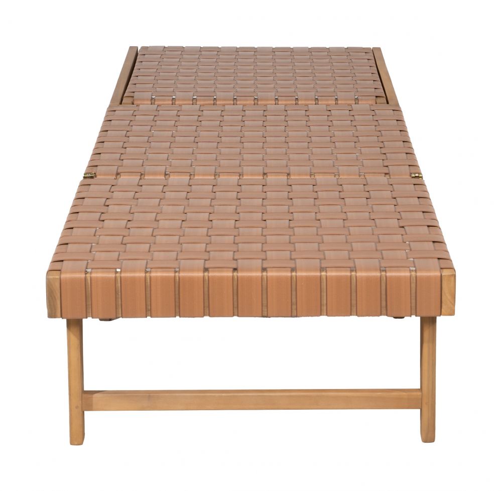 Breath Rattan Weave Outdoor Chaise Lounge