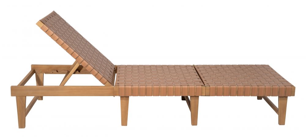 Breath Rattan Weave Outdoor Chaise Lounge