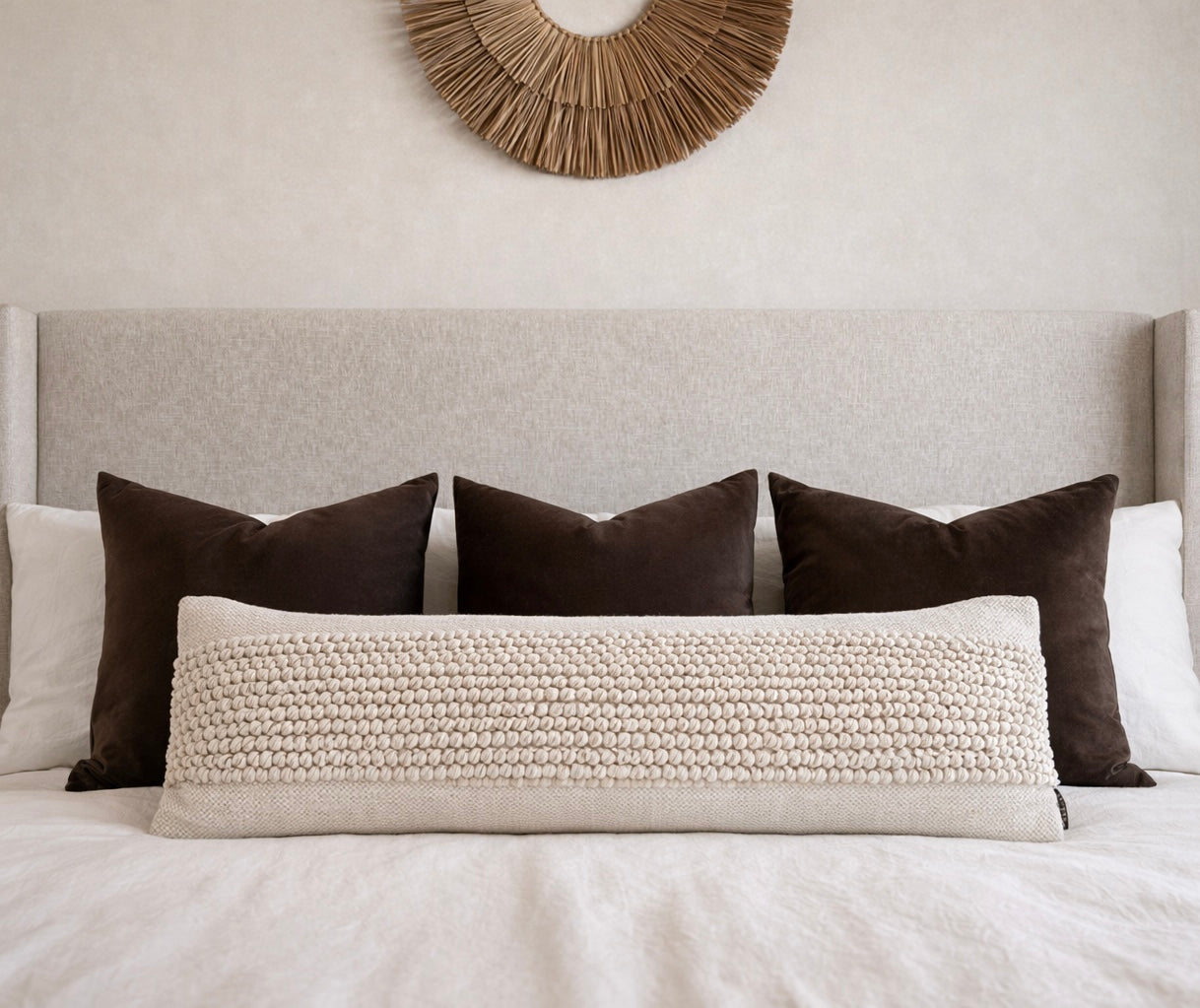 Morena Oversized Lumbar Pillow Cover Busa Designs
