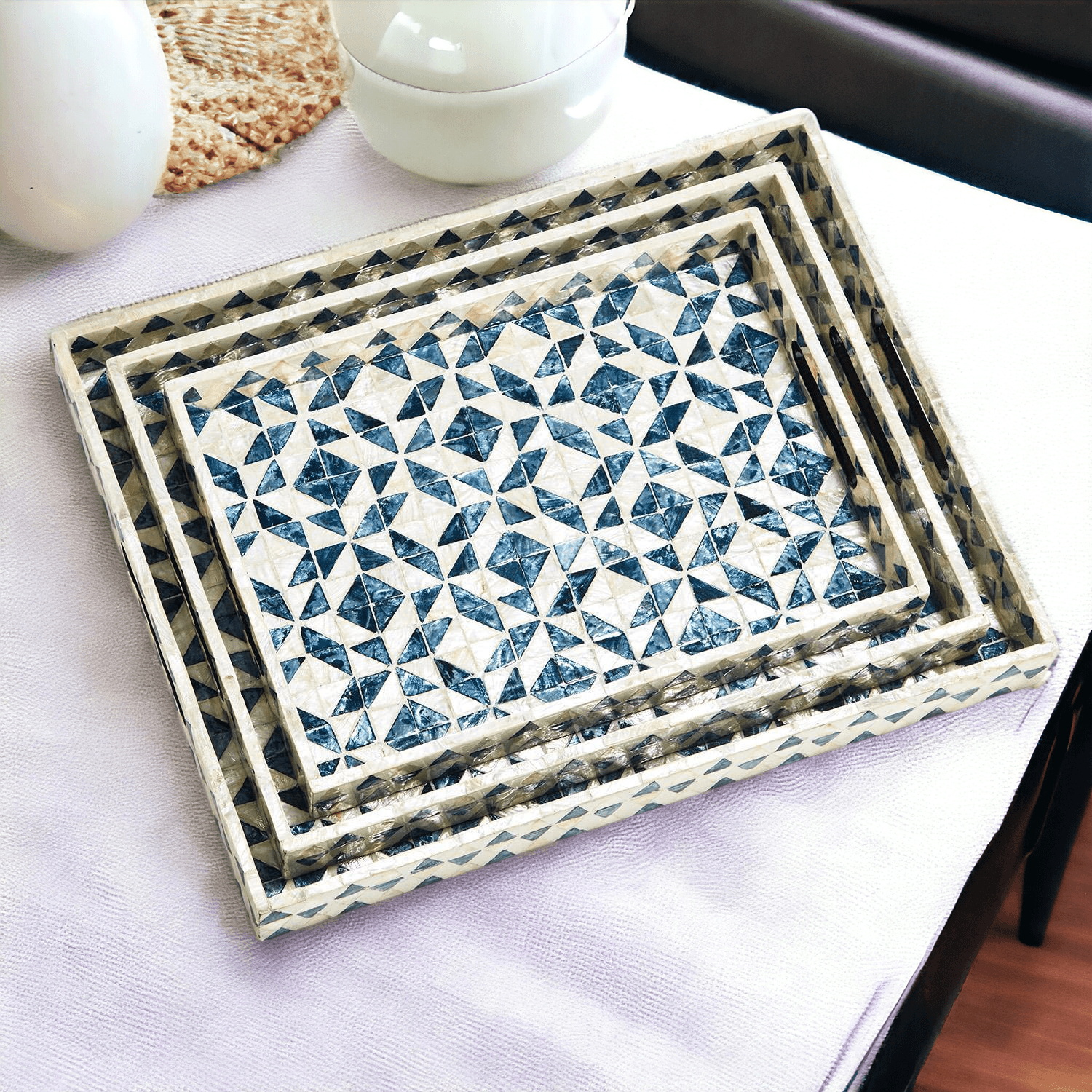 Daphne Pearl Trays Gia Roma