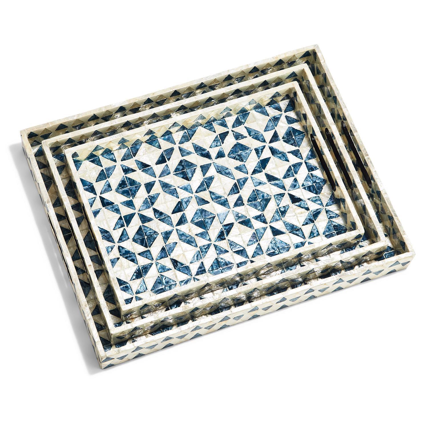 Daphne Pearl Trays Gia Roma