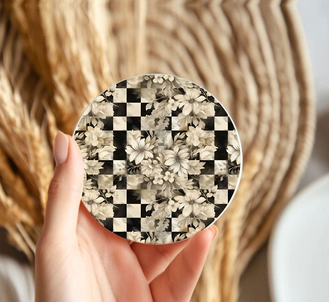 Courtly Check Coasters Gia Roma