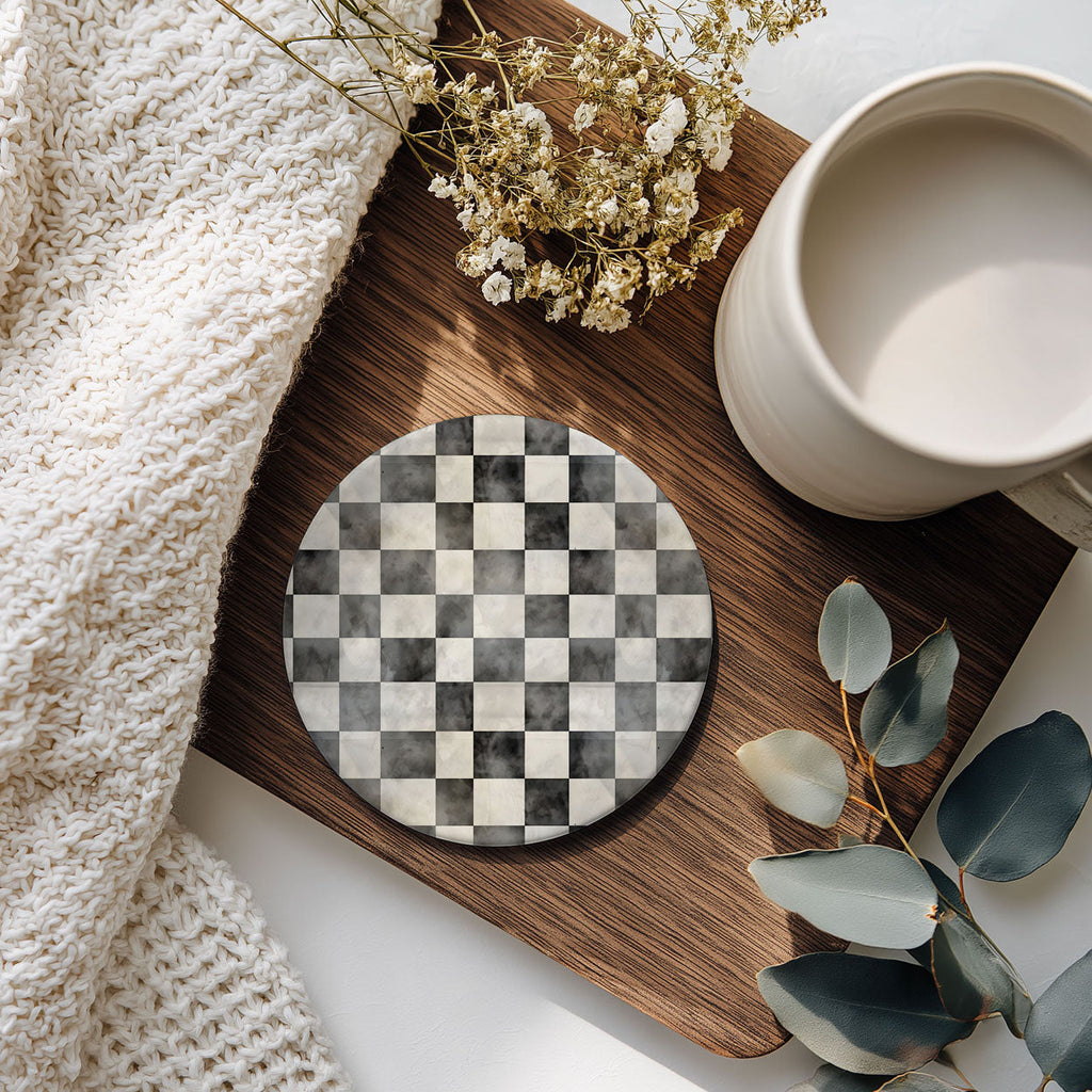 Courtly Check Coasters Gia Roma