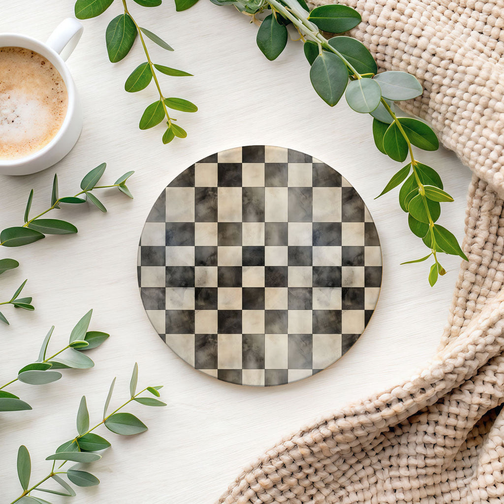 Courtly Check Coasters Gia Roma