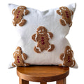 Mini Gingerbread Pillow Cover Busa Designs