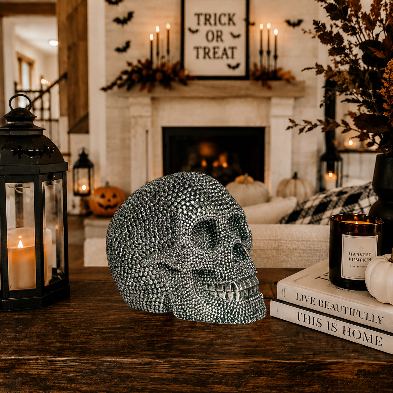 Resin Skull Gia Roma