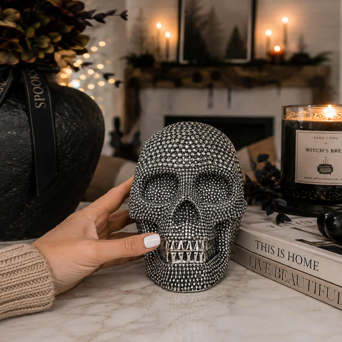 Resin Skull Gia Roma