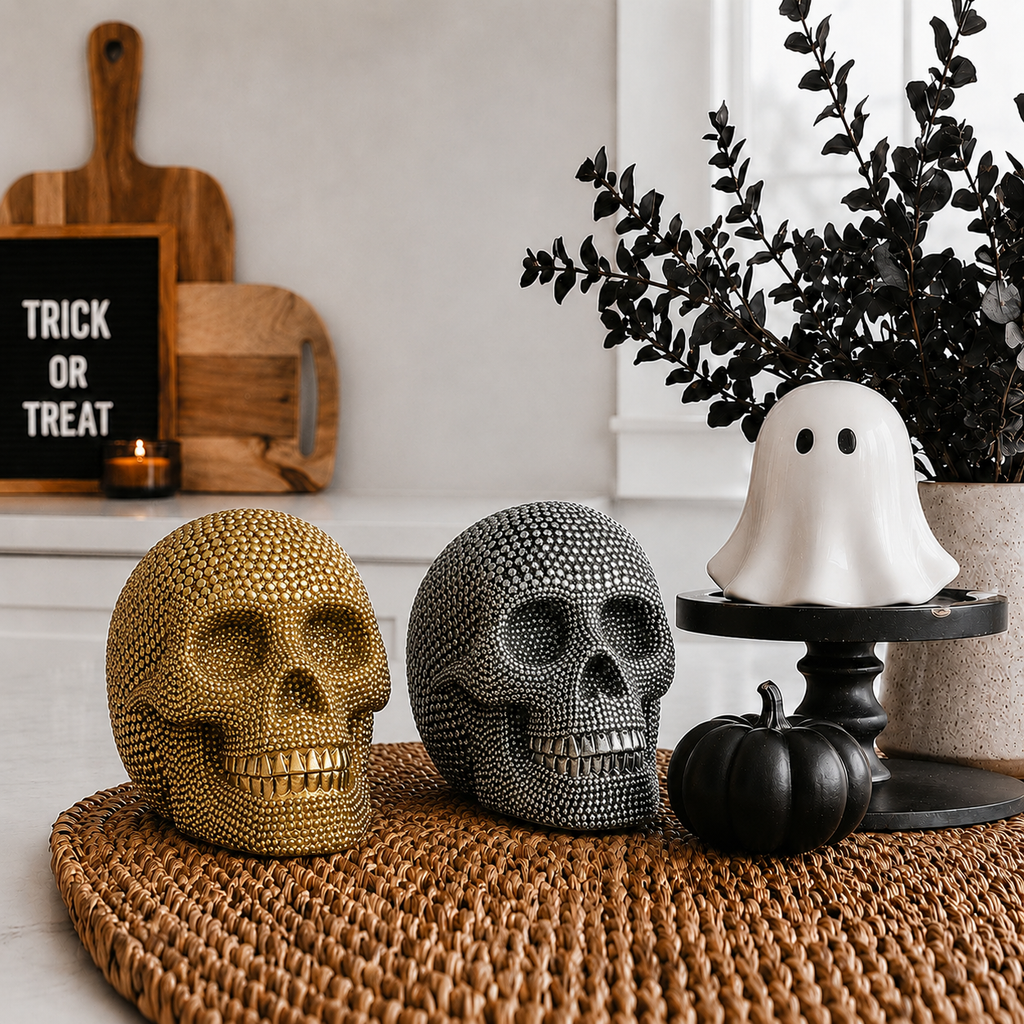 Resin Skull Gia Roma