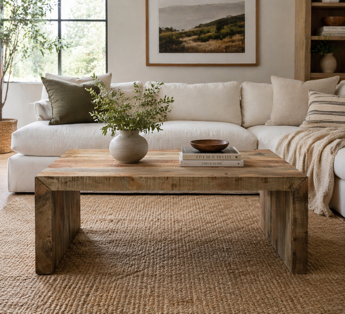Timbergirl Mango wood Coffee Table Timbergirl