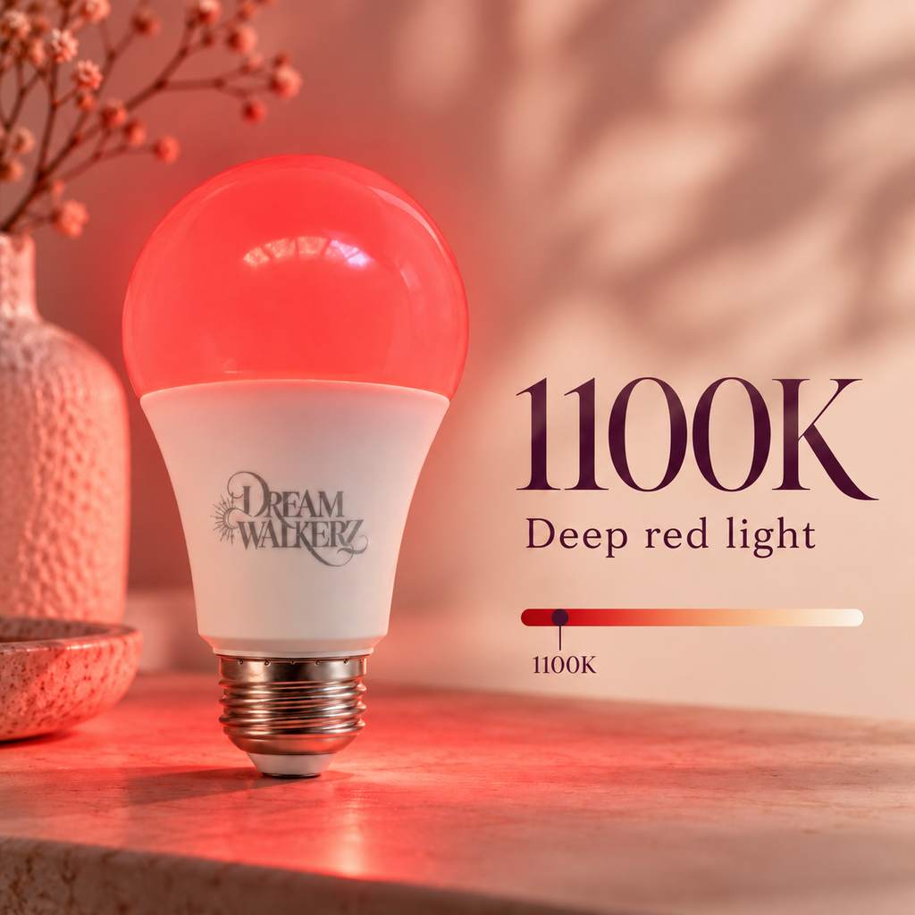 Midnight Rose | Blue Light Free Red Lightbulb DreamWalkerz