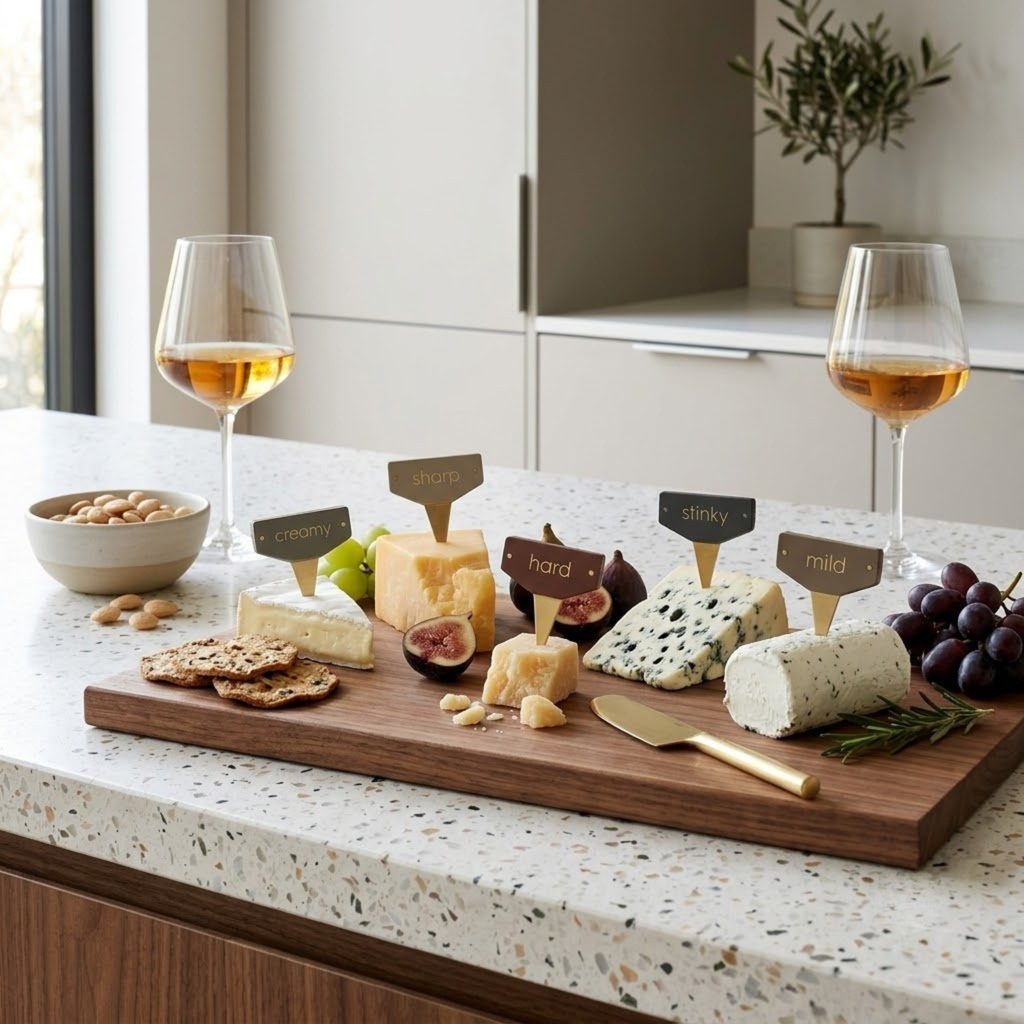 Cheese Markers Tea + Linen
