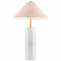 Ciara Table Lamp Beige & White