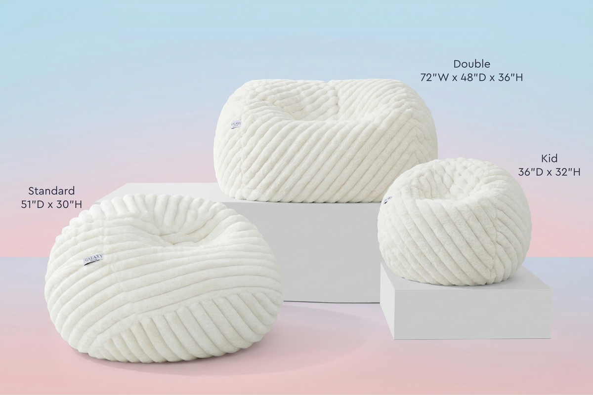 Cloud Comfort Bean Bag (Double) Moon Pod
