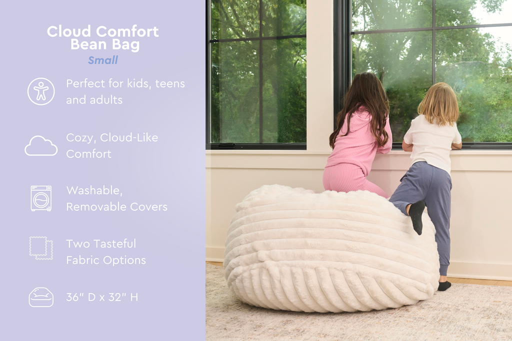 Cloud Comfort Bean Bag (Small) Moon Pod